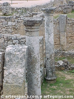 Ruinas de la ciudad romana de Clunia (Burgos)
