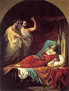 &Uacute;ltimos momentos de Fernando IV el Emplazado