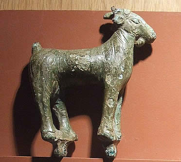 Escvultura votiva procedente de La Aliseda