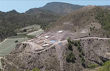 Yacimiento de La Bastida, en Totana