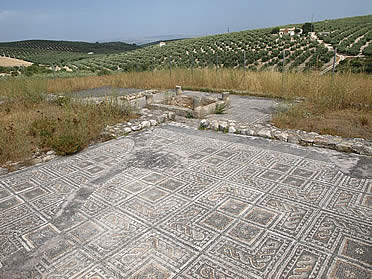 Restos de la villa romana de Bru&ntilde;el