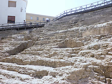 Grader&iacute;o del teatro romano