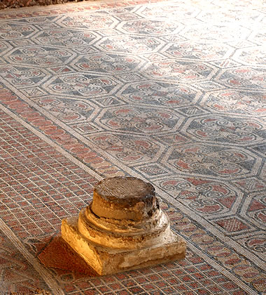 Detalle de la Villa de La Olmeda