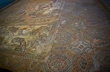 Mosaico de la villa romana de La Olmeda, Palencia