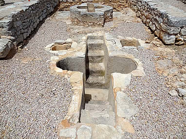 Baptisterio en Son Peret&oacute;
