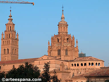 Catedral de Tarazona, levantada sobre restos romanos
