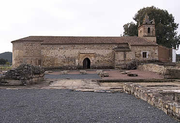 Restos de Turóbriga junto a la ermita de San Mamés de Aroche