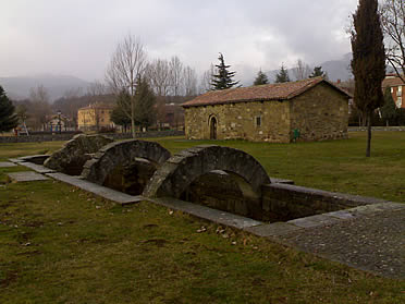 Fuentes tam&aacute;ricas romanas en Velilla de Rio Carri&oacute;n
